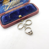 Sterling Silver Wedding & Engagement Ring Charm Pendant Vintage c1970