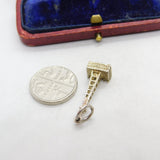Sterling Silver Blackpool Tower Charm Pendant Vintage c1970