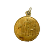 Queen Victoria Diamond Jubilee 'Inventions' Token Charm Antique 1897