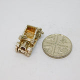 Sterling Silver Motor Car Charm Pendant Vintage c1970