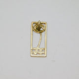 Sterling Silver Rennie Mackintosh Style Floral Charm Pendant Modern c1990s
