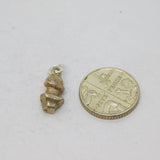 Sterling Silver William Shakespeare Bust Charm Pendant Vintage c1970