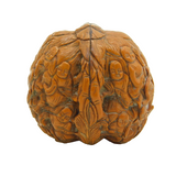 19th Century Japanese Carved Walnut Scholar Pattern Ornament Antique c1830s