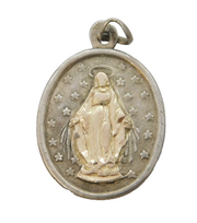 Sterling Silver Religious Jesus Charm Pendant Vintage c1970s