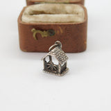 Sterling Silver Church Gates Charm Pendant Vintage c1970