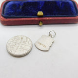 Sterling Silver & Enamel Weymouth Charm Pendant Vintage c1970