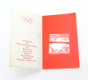 German .999 Pure Silver Munich 1972 Olympics Commemorative Coin Vintage