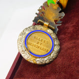 French WW1-Period Soldiers Medal Group & Snuff Box Collection Antique