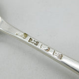 George III Sterling Silver Shell-Back Tablespoon Antique 1762 London