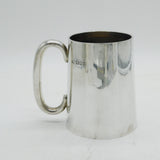 Elizabeth II Sterling Silver Pint Tankard Mug Vintage 1961 London