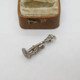 Sterling Silver Singing in the Rain Charm Pendant Vintage c1970