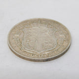 King George V .925 Silver Half Crown Coin Antique 1915 Fine to VF Condition