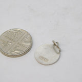 Sterling Silver St Christopher Charm Pendant Vintage c1970