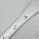 William III Sterling Silver Dog Nose Fork Antique 1694 London, Pierre Harache