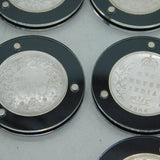 London Mint Office Complete Silver British-India Rupee Seven Coin Set