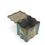 King George V & Queen Mary Coronation Biscuit Tin Antique c1910