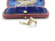 Sterling Silver Opening Church Charm Pendant Vintage c1970