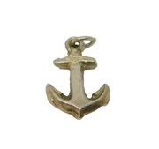 Sterling Silver Anchor Charm Pendant Vintage c1970