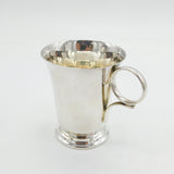 Silver Plated EPNS Christening Mug Vintage c1960s