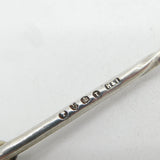Scottish Victorian Sterling Silver Cocktail Mixing Combination Spoon Antique