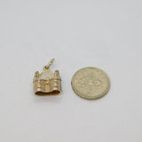 Sterling Silver Nuvo Vanity/Dressing Table Charm Pendant Vintage c1970s