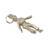 Sterling Silver Soldier Charm Pendant Vintage c1970