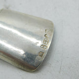 George III Sterling Silver Floral Pattern Tea Caddy Spoon Antique 1794