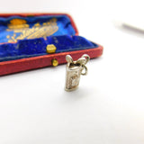 Sterling Silver Golf Clubs Charm Pendant Vintage c1970