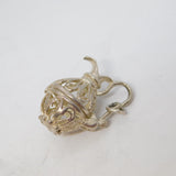 Sterling Silver Opening Jug Charm Pendant Vintage c1970