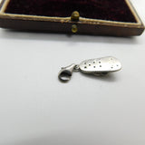Sterling Silver Little Flip Flop Charm Pendant Vintage c1970