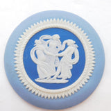Wedgwood Ceramic Neoclassical Cameo Plaque Vintage c1970s