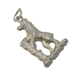 Sterling Silver Warwick Bear Charm Pendant Vintage c1970
