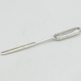 George II Sterling Silver Bone Marrow Scoop Antique 1758 London B. Cartwright
