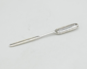George II Sterling Silver Bone Marrow Scoop Antique 1758 London B. Cartwright