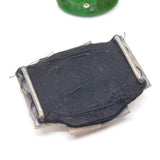 Victorian Cut Steel & Paste Set Belt Buckle Antique c1880