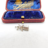 Sterling Silver Windmill Charm Pendant Vintage c1970