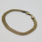 Italian Sterling Silver Fancy Link Bracelet 19cm Length Vintage c1990's
