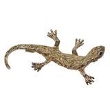 Sterling Silver Novelty Lizard Form Brooch Pin Vintage c1970