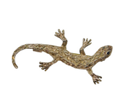 Sterling Silver Novelty Lizard Form Brooch Pin Vintage c1970