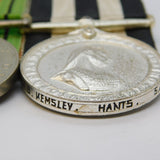 WWII Defence Medal & Ambulance Service Medal SGT B Kemsley Antique