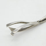 Camden Arts School Sterling Silver Modernist Ice Tongs Vintage London