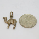 Sterling Silver Camel Charm Pendant Vintage c1970