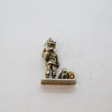 Sterling Silver Dick Whittington & Cat Charm Pendant Vintage c1970s
