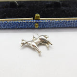 Sterling Silver Model Horse Charm Pendant Vintage c1970