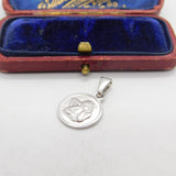 Sterling Silver Raphael's Cherub Charm Pendant Vintage c1970