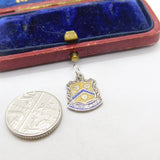 Sterling Silver Stratford on Avon Charm Pendant Vintage c1970