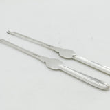 Edwardian Sterling Silver Pair of Lobster Picks Antique 1907 Sheffield