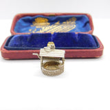 Sterling Silver Magic Wishing Well Charm Pendant Vintage c1970