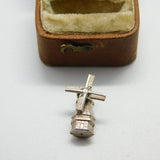 Sterling Silver Dutch Windmill Charm Pendant Vintage c1970