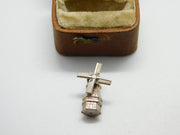 Sterling Silver Dutch Windmill Charm Pendant Vintage c1970